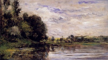 B Barbizon Impressionism landscape Charles Francois Daubigny Oil Paintings